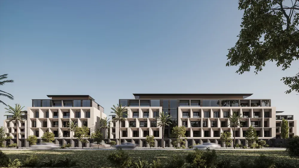 Apartment for sale in Blanks in New Cairo of 75 m² with 1 bedrooms