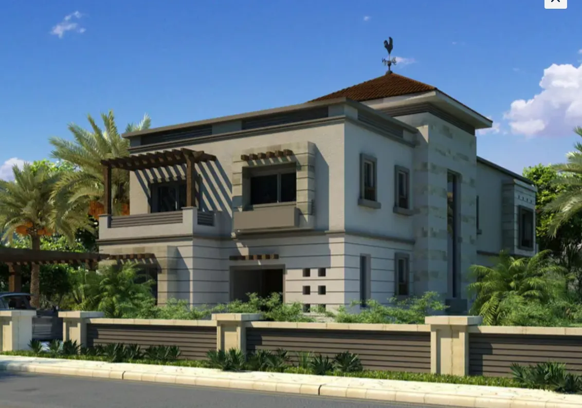 Villa for sale in New Giza in 6th of October City of 382 m² with 4 bedrooms