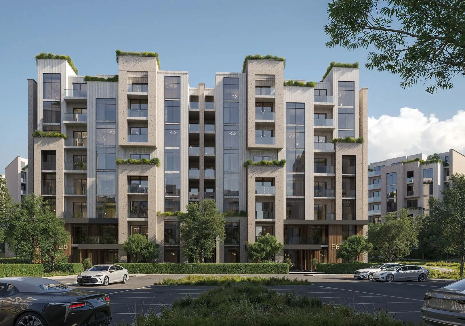 Apartment for sale in Ivoire West in El Sheikh Zayed of 132 m² with 2 bedrooms