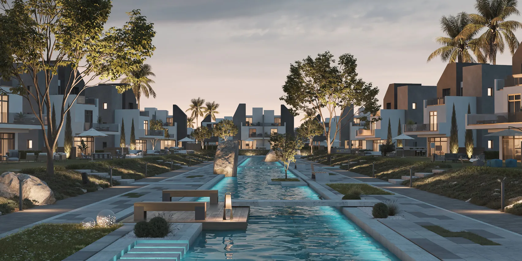 Townhouse for sale in Rivers in New Zayed of 205 m² with 4 bedrooms