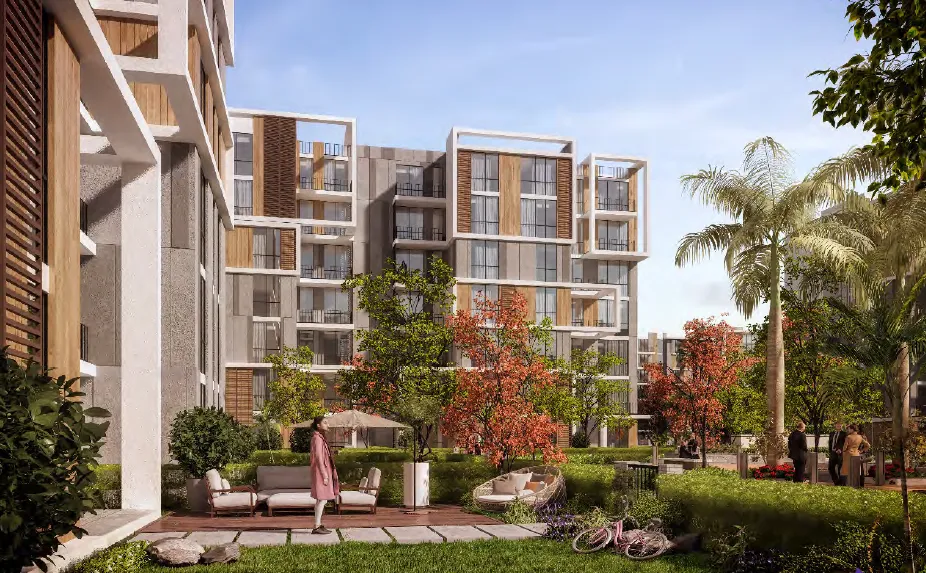 Apartment for sale in HAPTown in Mostakbal City of 168 m² with 2 bedrooms