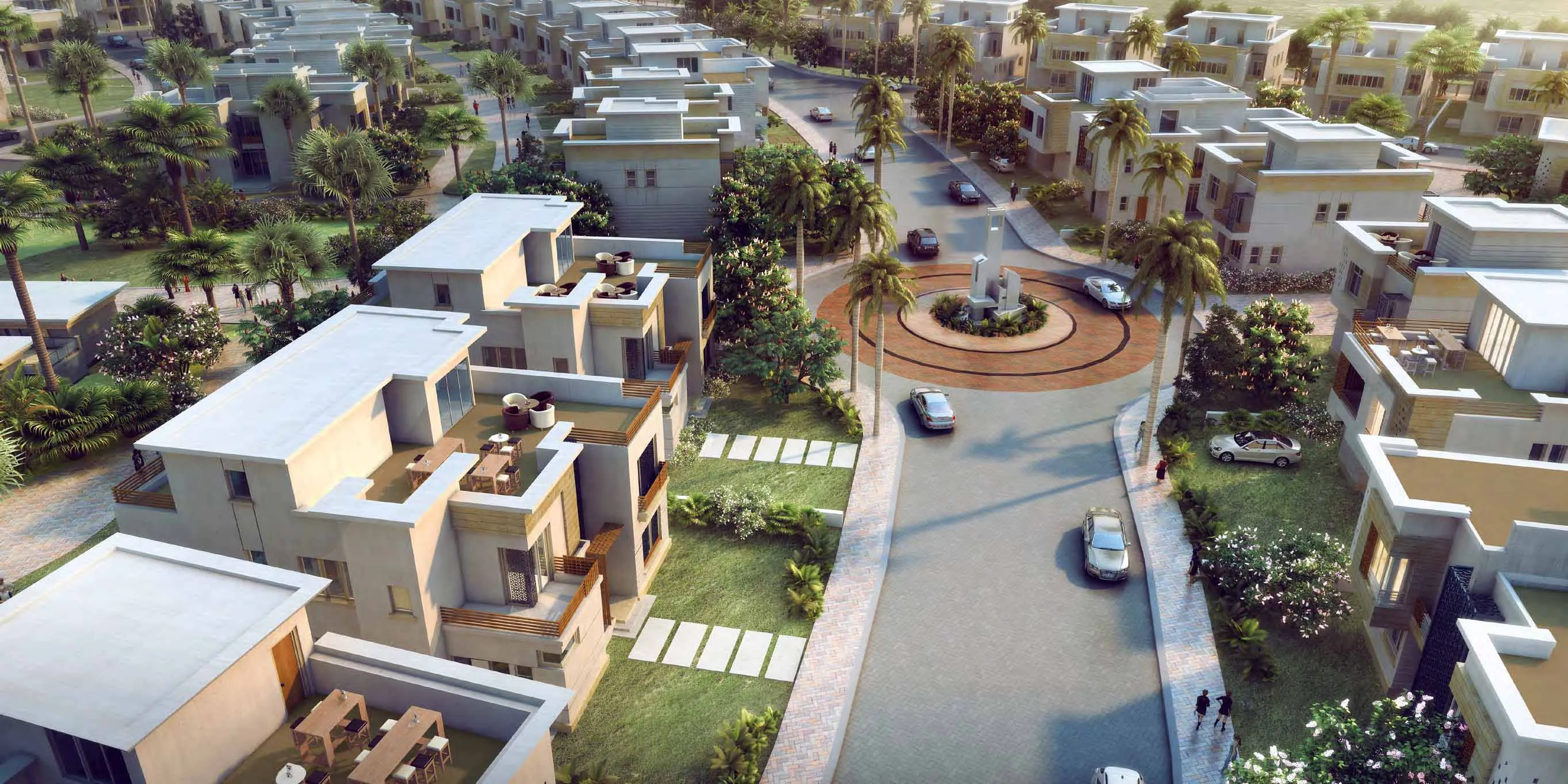 Villa for sale in JEDAR in 6th of October City of 312 m² with 6 bedrooms