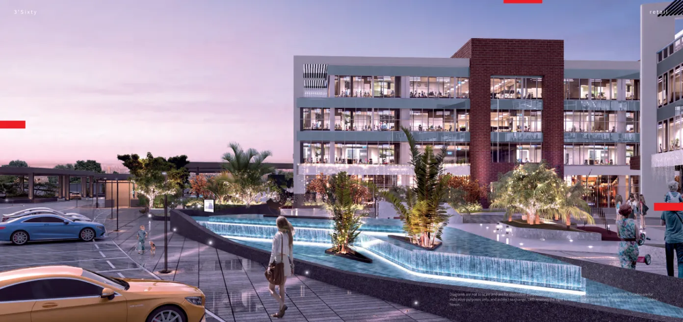 Retail for sale in Three Sixty in New Cairo of 140 m² with 1 bedrooms
