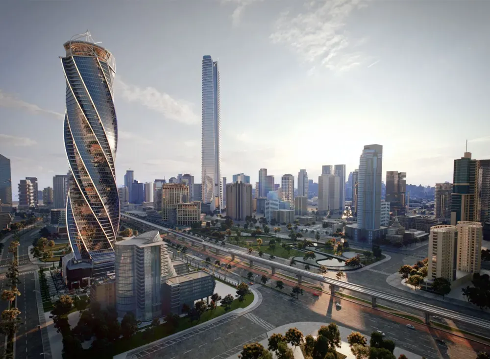 Office for sale in Amazon Capital Diamond Tower in New Capital City of 54 m² with 1 bedrooms