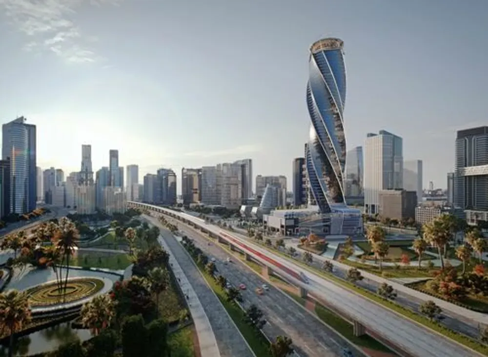Office for sale in Amazon Capital Diamond Tower in New Capital City of 54 m² with 1 bedrooms