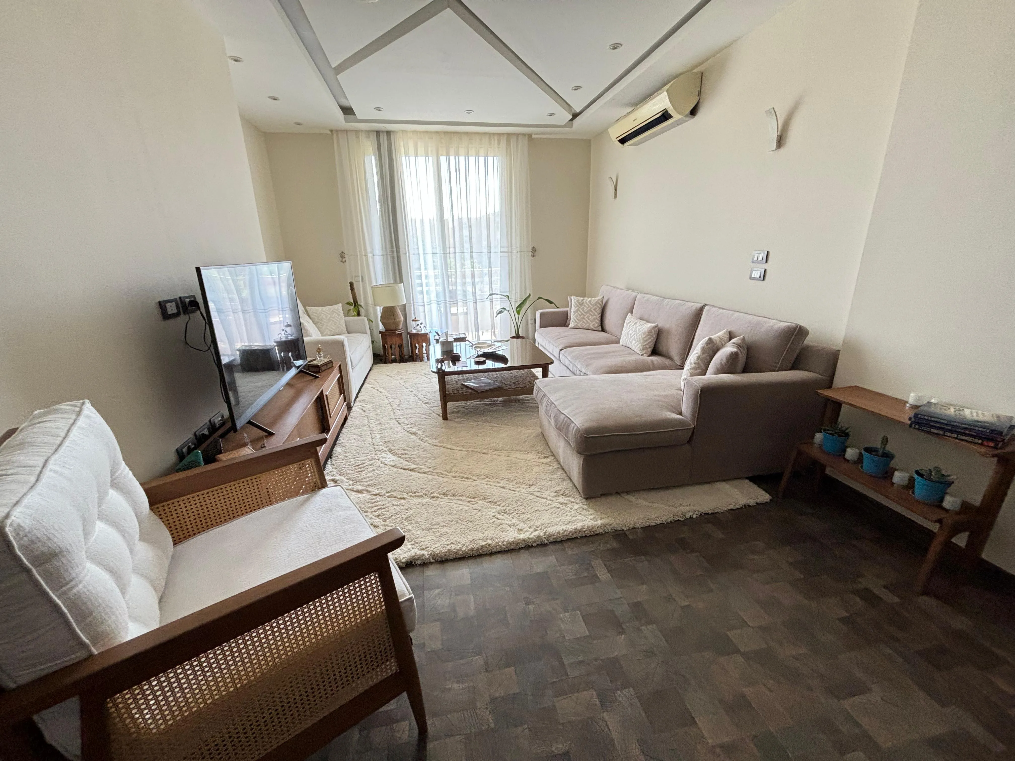 Apartment for sale in Jewar Sheikh Zayed in 6th of October City of 124 m² with 2 bedrooms