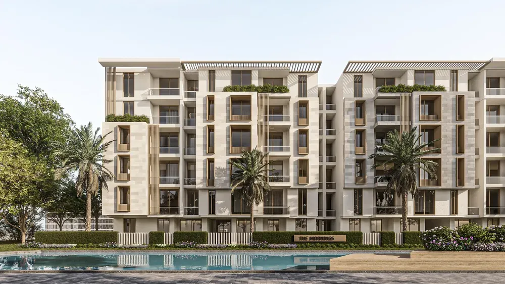 Apartment for sale in The Mornings in New Cairo of 110 m² with 2 bedrooms