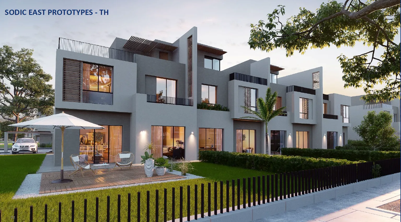 Twinhouse for sale in SODIC East in New Heliopolis of 0 m² with 3 bedrooms