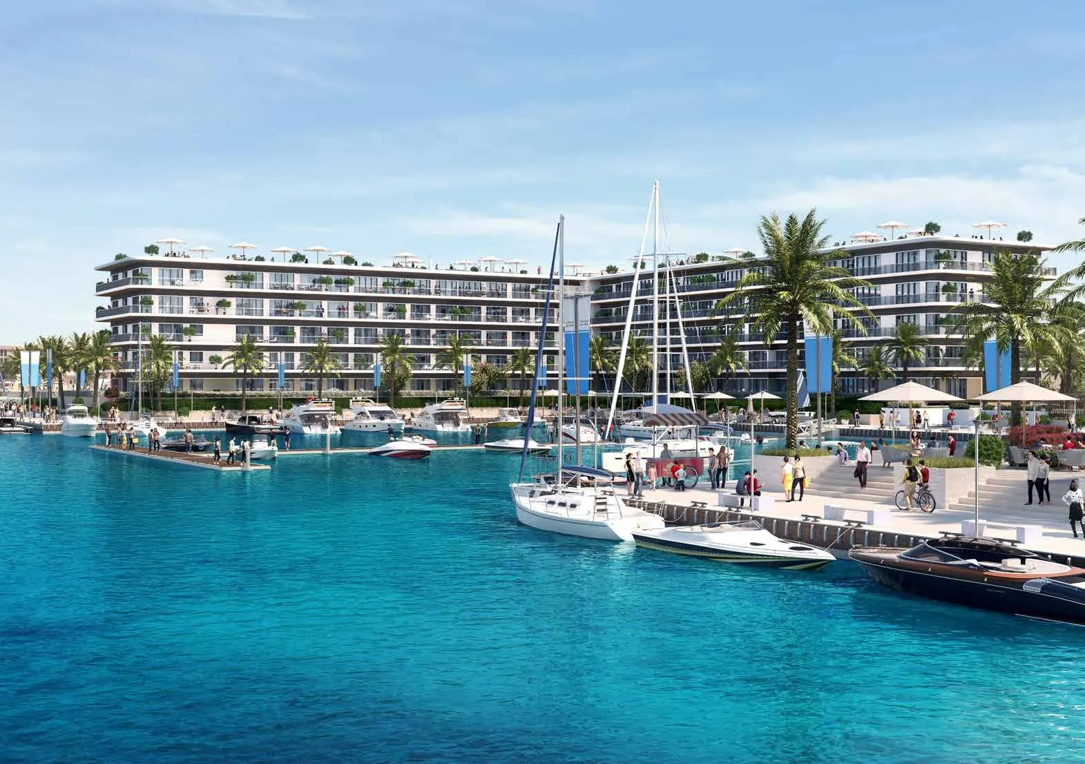 شقة للبيع في فيدا مراسي مارينا في سيدي عبد الرحمن بمساحة 0 م² تتكون من 2 غرف