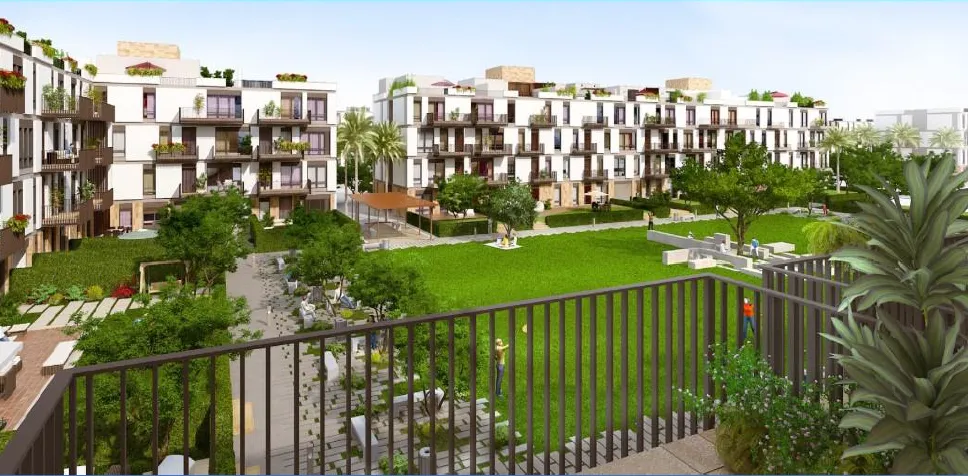 شقة للبيع في ذا كورت يارد في مدينة السادس من أكتوبر بمساحة 0 م² تتكون من 3 غرف