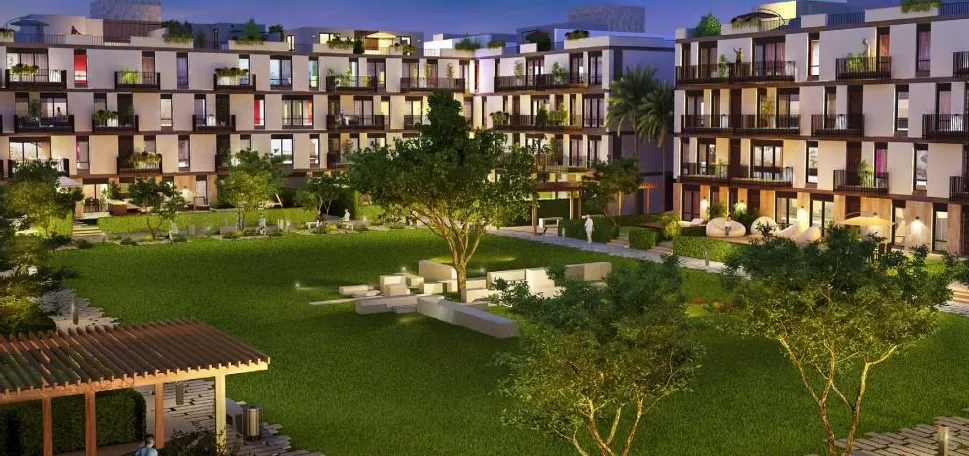 شقة للبيع في ذا كورت يارد في مدينة السادس من أكتوبر بمساحة 0 م² تتكون من 3 غرف