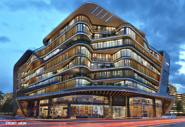 تجاري للبيع في اليفين في العاصمة الإدارية الجديدة بمساحة 0 م² تتكون من 0 غرف