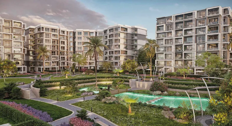 Apartment for sale in Entrada in New Capital City of 0 m² with 3 bedrooms