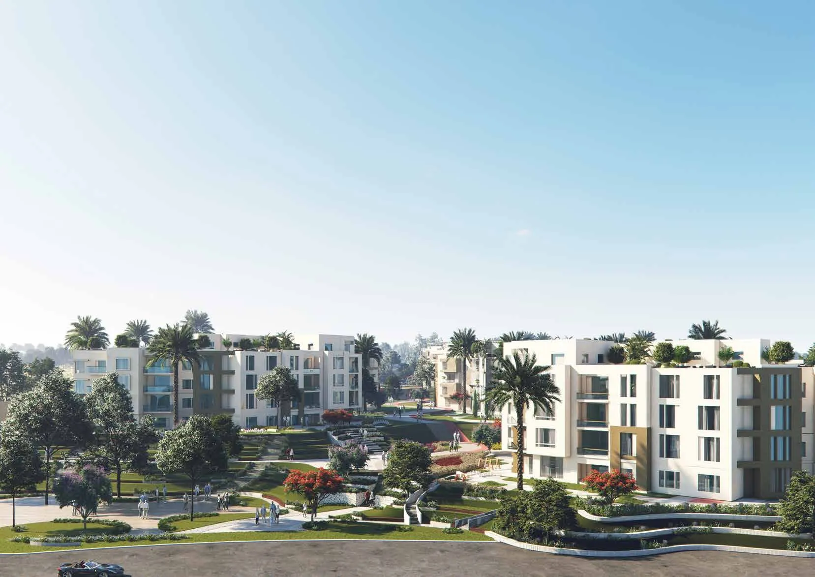 Apartment for sale in Axis X Iwan in 6th of October City of 0 m² with 3 bedrooms