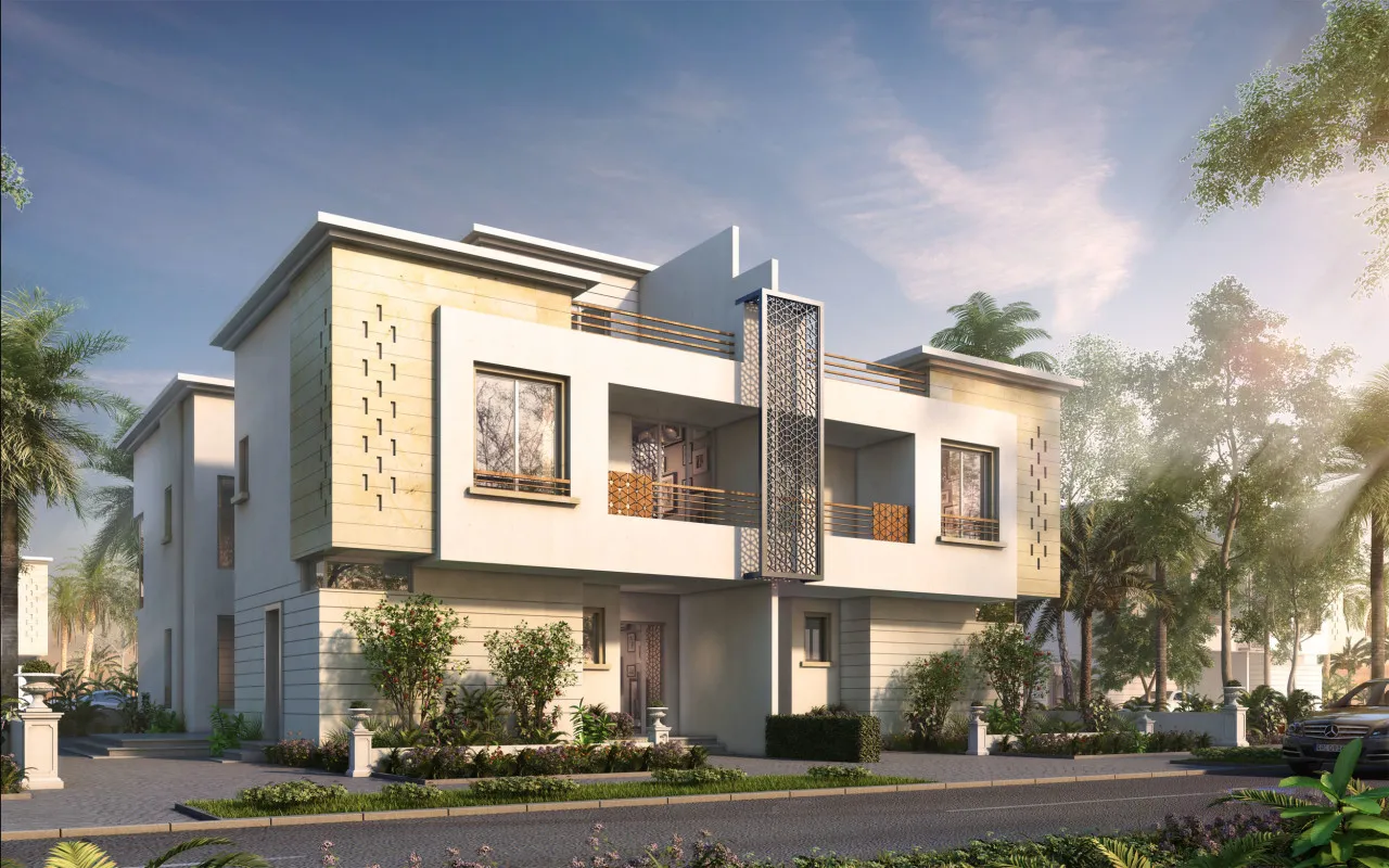 Twinhouse for sale in JEDAR in 6th of October City of 0 m² with 3 bedrooms