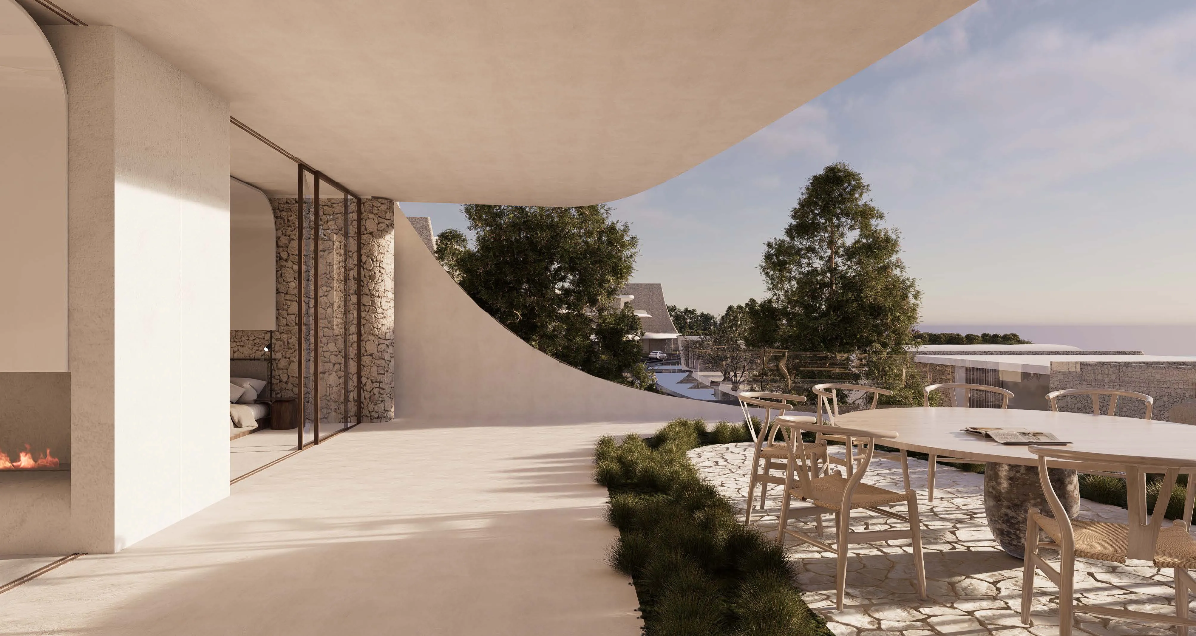 شاليه للبيع في ازها الساحل الشمالي في رأس الحكمة بمساحة 0 م² تتكون من 3 غرف