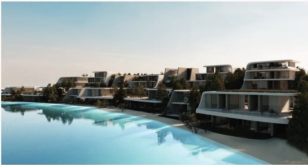 شاليه للبيع في ازها الساحل الشمالي في رأس الحكمة بمساحة 0 م² تتكون من 3 غرف