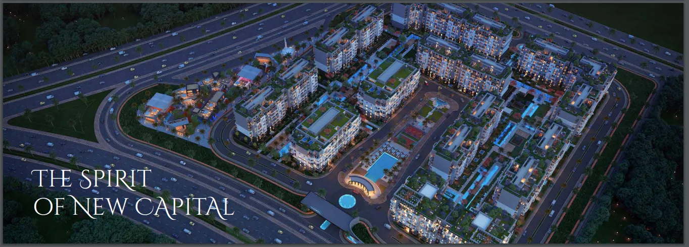 شقة للبيع في بوتانيكا ريزدينشيال في العاصمة الإدارية الجديدة بمساحة 0 م² تتكون من 3 غرف