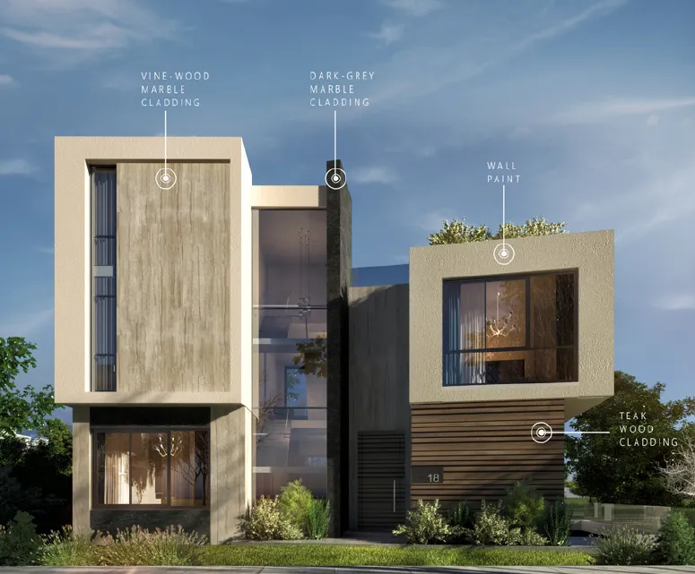 تاون هاوس للبيع في فينشي  في العاصمة الإدارية الجديدة بمساحة 0 م² تتكون من 3 غرف