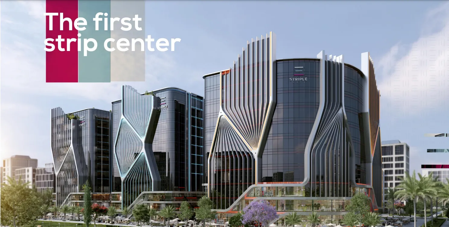 Office for sale in Striple Walk in New Capital City of 41 m² with 0 bedrooms