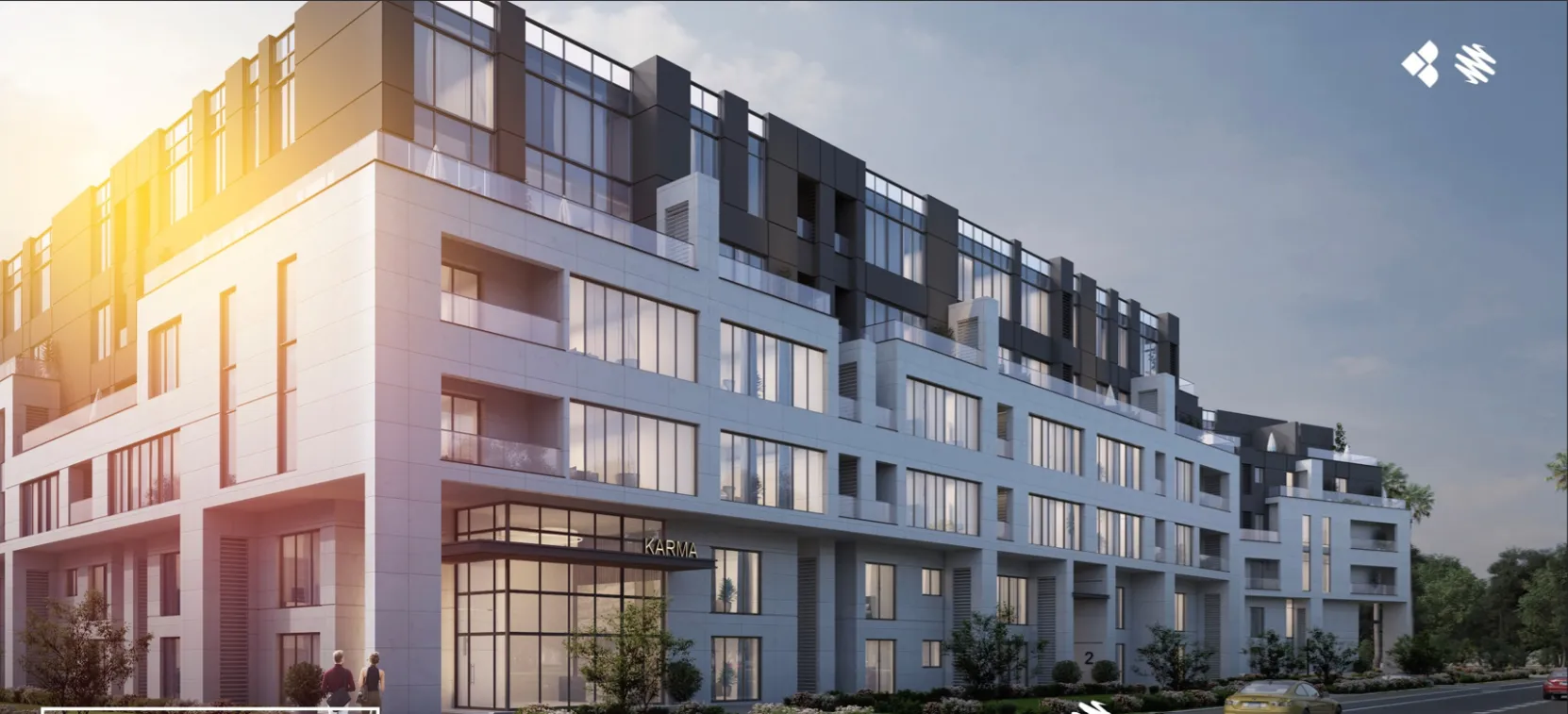 Apartment for sale in Al Karma Kay in El Sheikh Zayed of 0 m² with 2 bedrooms