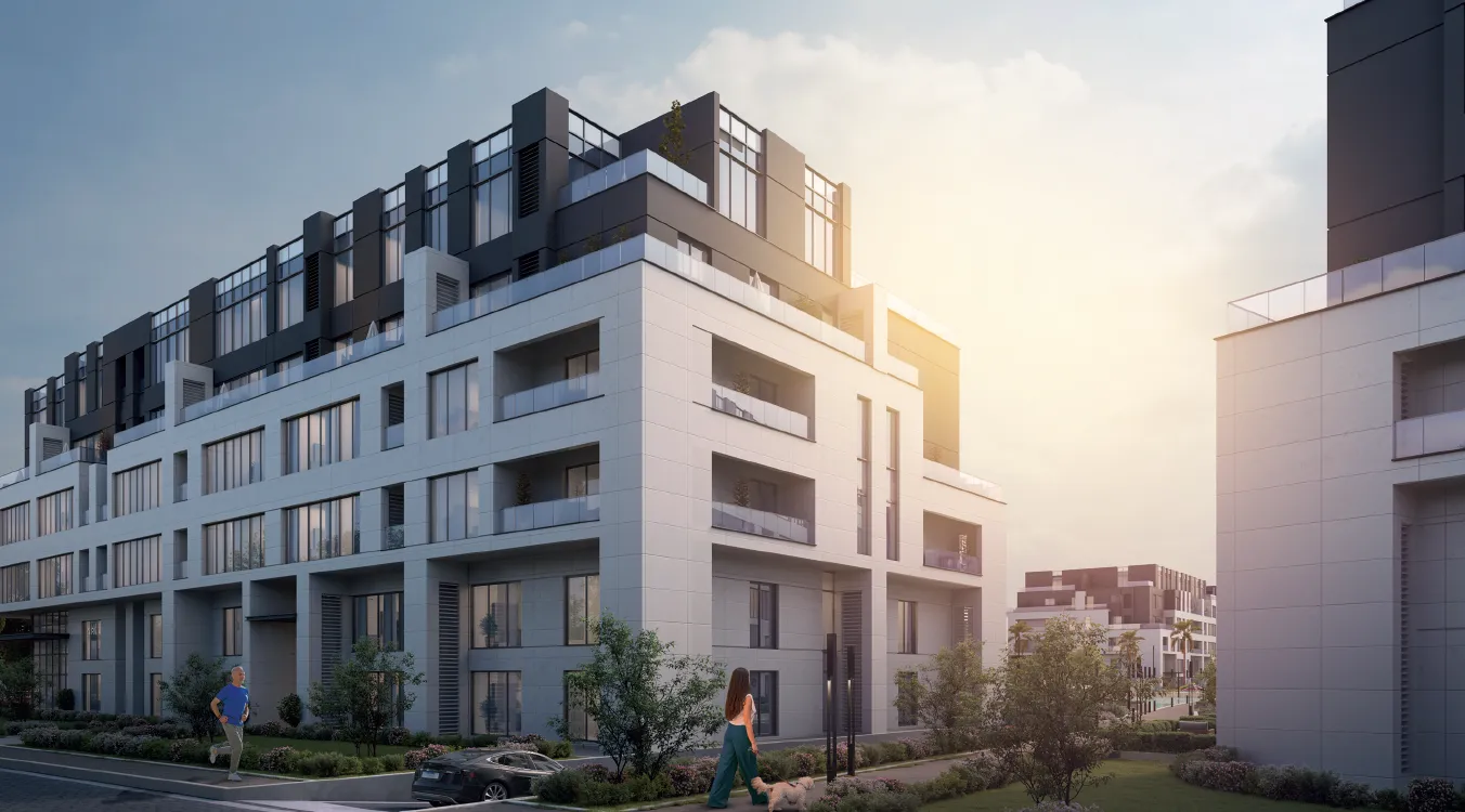 Apartment for sale in Al Karma Kay in El Sheikh Zayed of 0 m² with 2 bedrooms