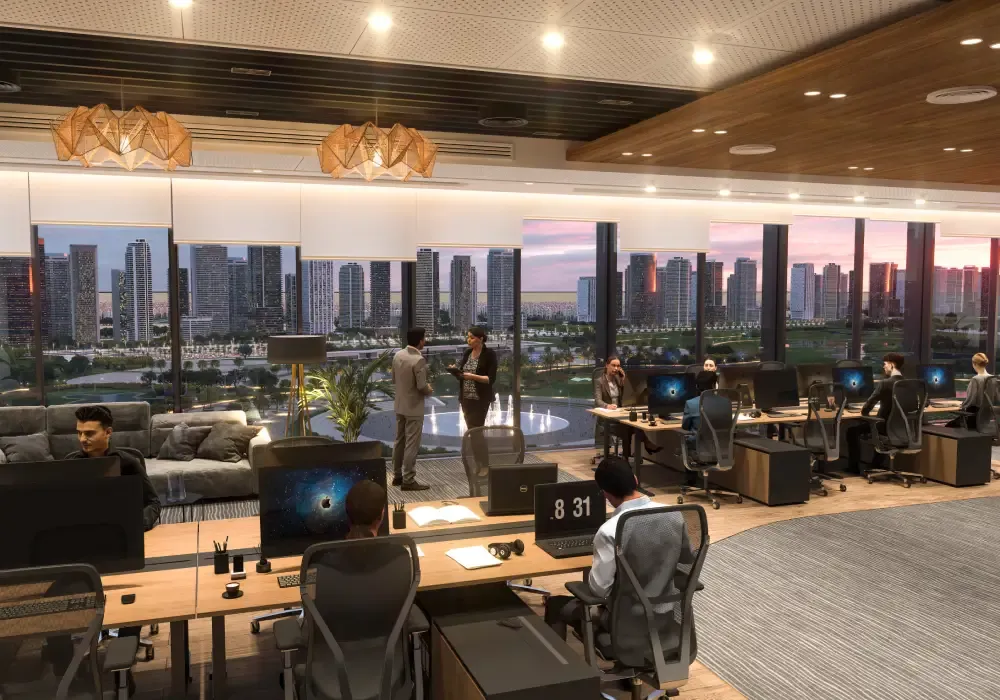 Administrative for sale in 6ixty Iconic Tower in New Capital City of 34 m² with 0 bedrooms