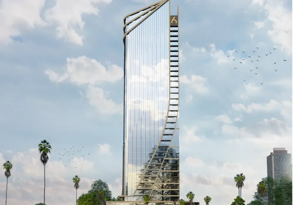 Administrative for sale in 6ixty Iconic Tower in New Capital City of 34 m² with 0 bedrooms