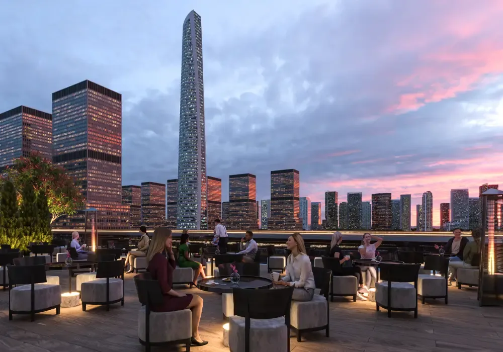Administrative for sale in 6ixty Iconic Tower in New Capital City of 34 m² with 0 bedrooms