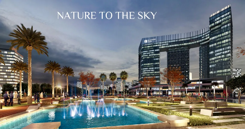 تجاري للبيع في اي -بزنس بارك في العاصمة الإدارية الجديدة بمساحة 0 م² تتكون من 0 غرف