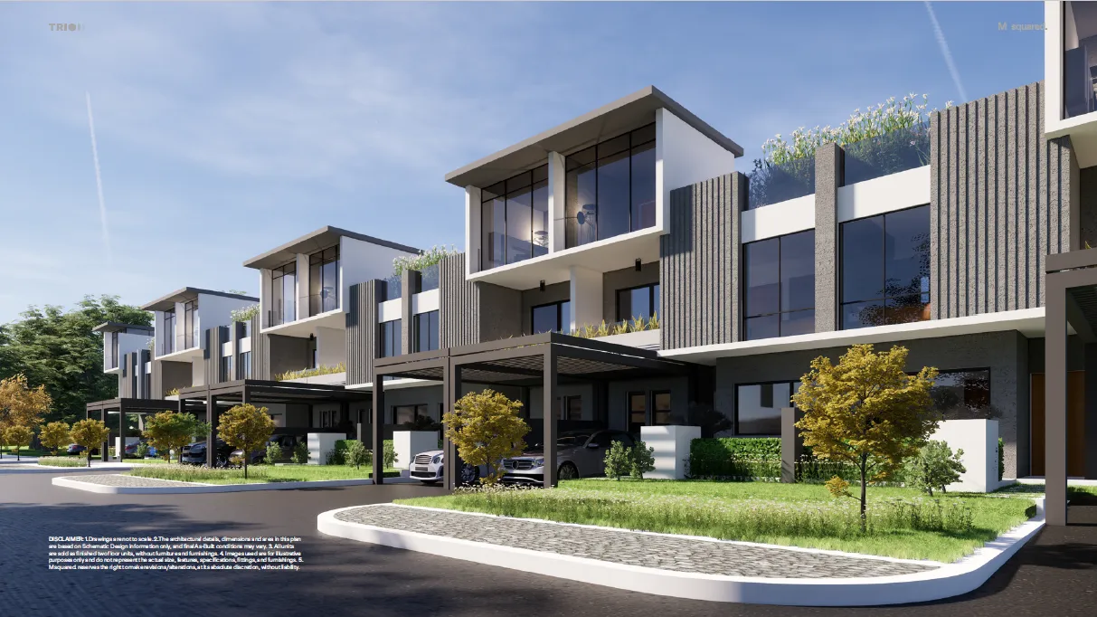 شقة للبيع في تريو في القاهرة الجديدة بمساحة 0 م² تتكون من 3 غرف