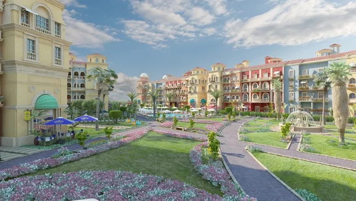 Apartment for sale in Porto October in 6th of October City of 63 m² with 1 bedrooms