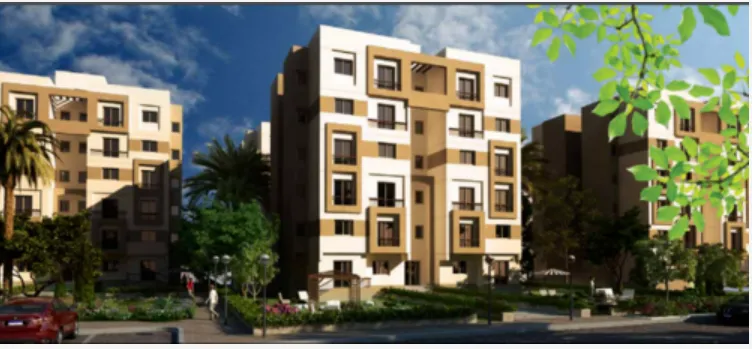 شقة للبيع في اشجار سيتي في حدائق اكتوبر بمساحة 0 م² تتكون من 2 غرف