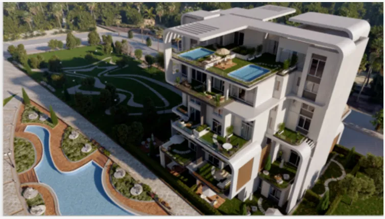 شقة للبيع في طله في العاصمة الإدارية الجديدة بمساحة 0 م² تتكون من 1 غرف