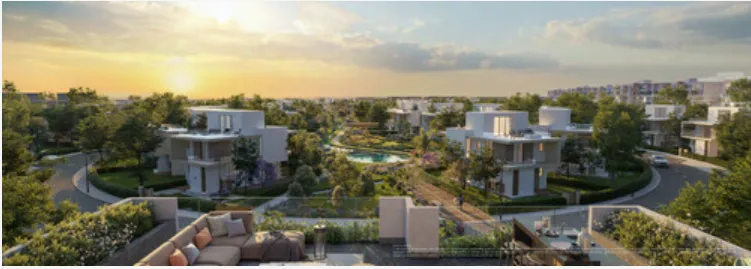 Townhouse for sale in Il Bosco New Capital in New Capital City of 0 m² with 3 bedrooms