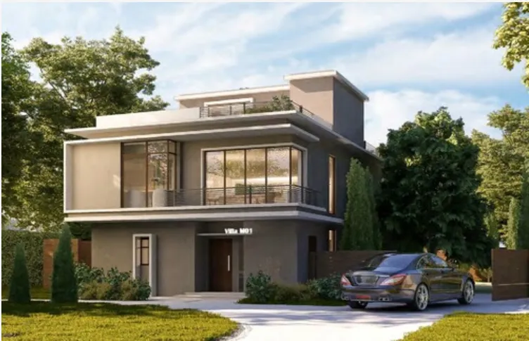 Villa for sale in Il Bosco New Capital in New Capital City of 0 m² with 3 bedrooms