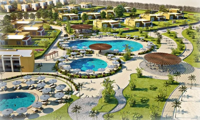 شاليه للبيع في مينا 5 في الساحل الشمالي بمساحة 0 م² تتكون من 3 غرف