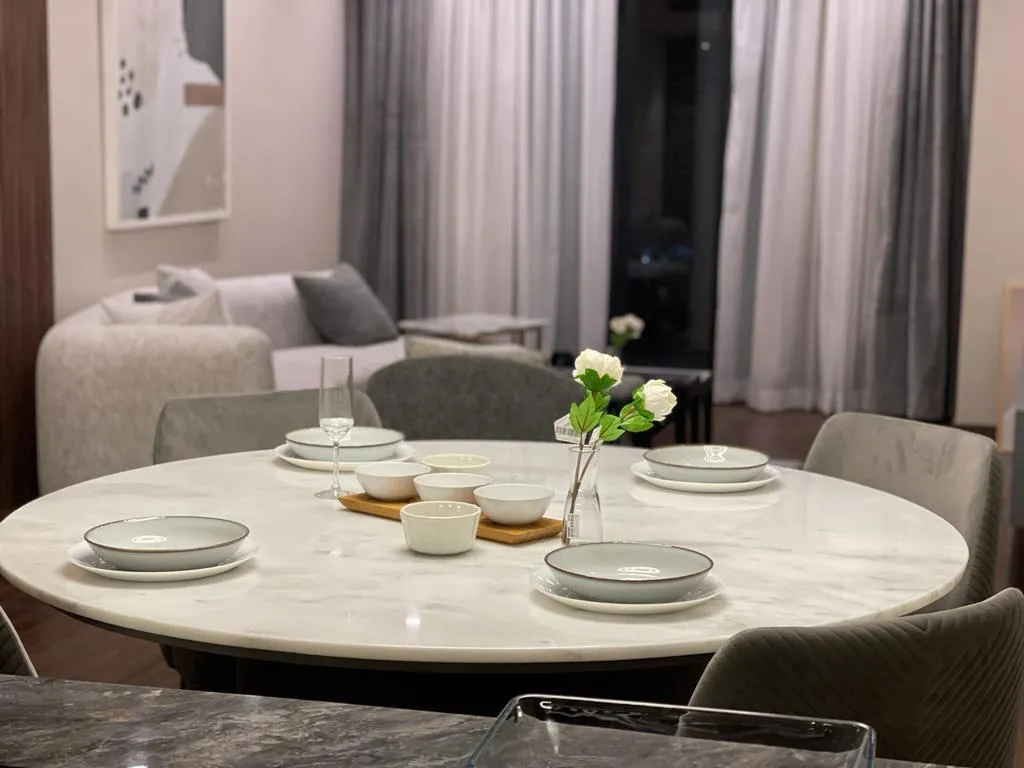 شقة للبيع في ليك فيو ريزيدنس في جولدن سكوير بمساحة 0 م² تتكون من 2 غرف