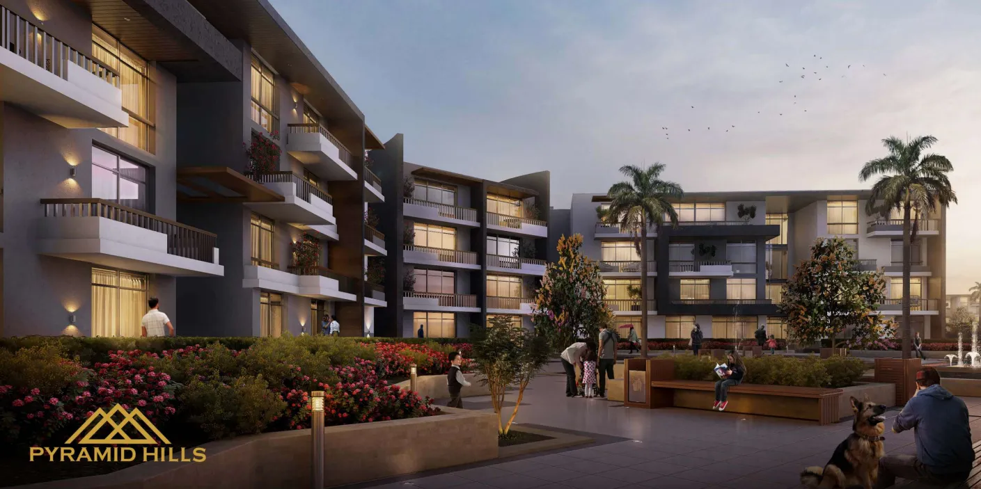 Apartment for sale in West Gate Pyramid Hills in 6th of October City of 0 m² with 3 bedrooms