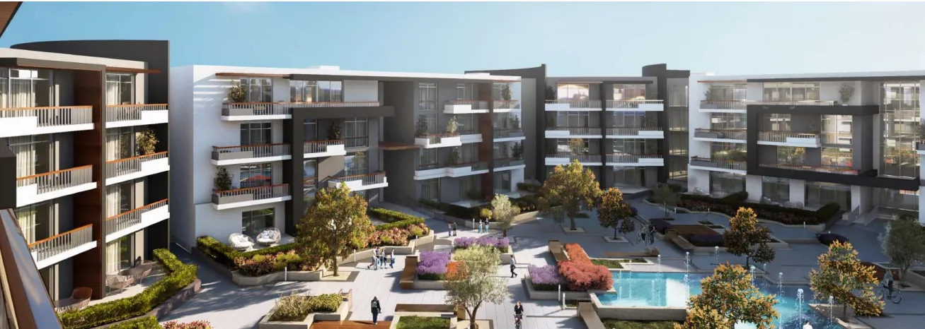 Apartment for sale in West Gate Pyramid Hills in 6th of October City of 0 m² with 3 bedrooms