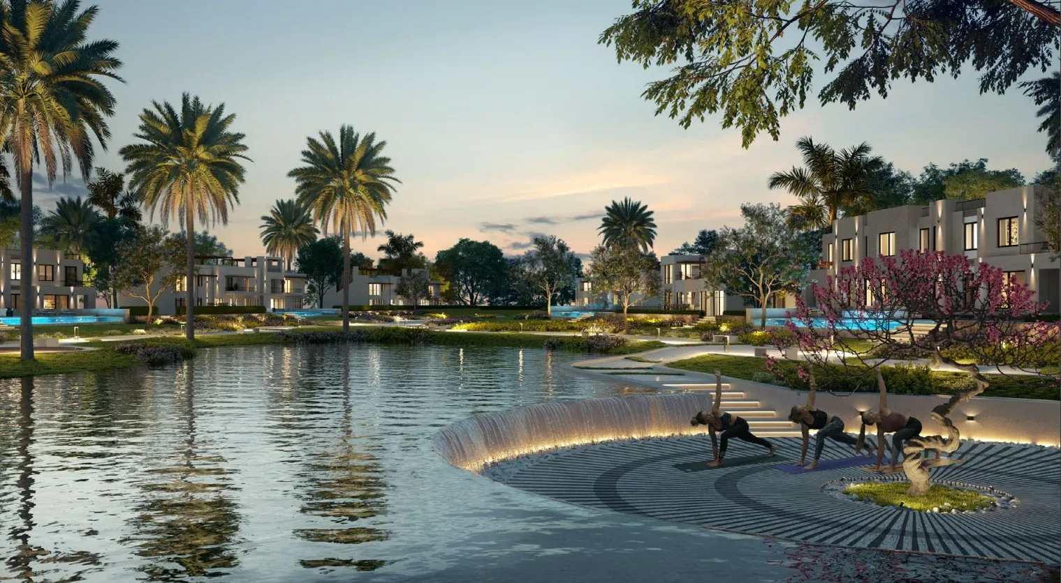 توين هاوس للبيع في أو ويست أوراسكوم في حدائق اكتوبر بمساحة 0 م² تتكون من 3 غرف