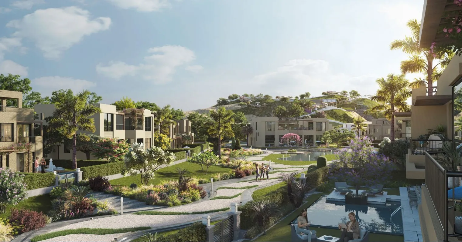 توين هاوس للبيع في أو ويست أوراسكوم في حدائق اكتوبر بمساحة 0 م² تتكون من 3 غرف