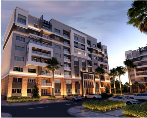 Apartment for sale in Bleu Vert in New Capital City of 0 m² with 3 bedrooms