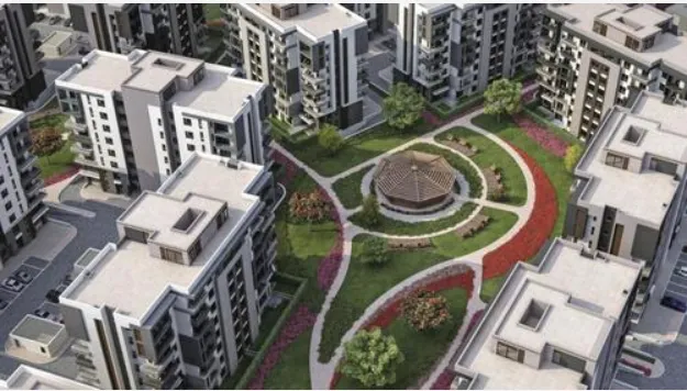 Apartment for sale in Bleu Vert in New Capital City of 0 m² with 3 bedrooms