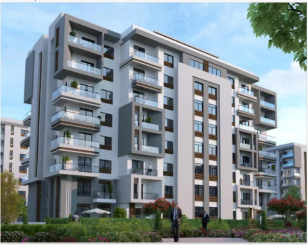 Apartment for sale in Bleu Vert in New Capital City of 0 m² with 3 bedrooms