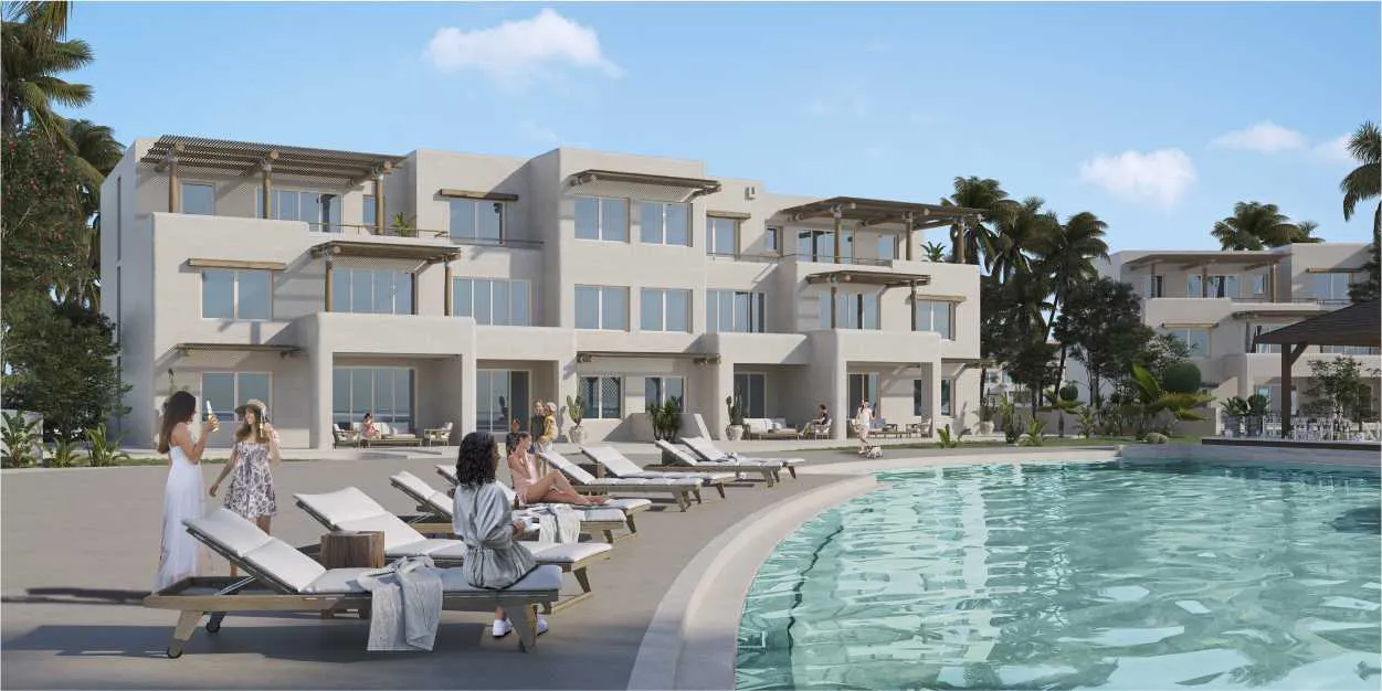 شاليه للبيع في هاسيندا ويست في رأس الحكمة بمساحة 0 م² تتكون من 3 غرف