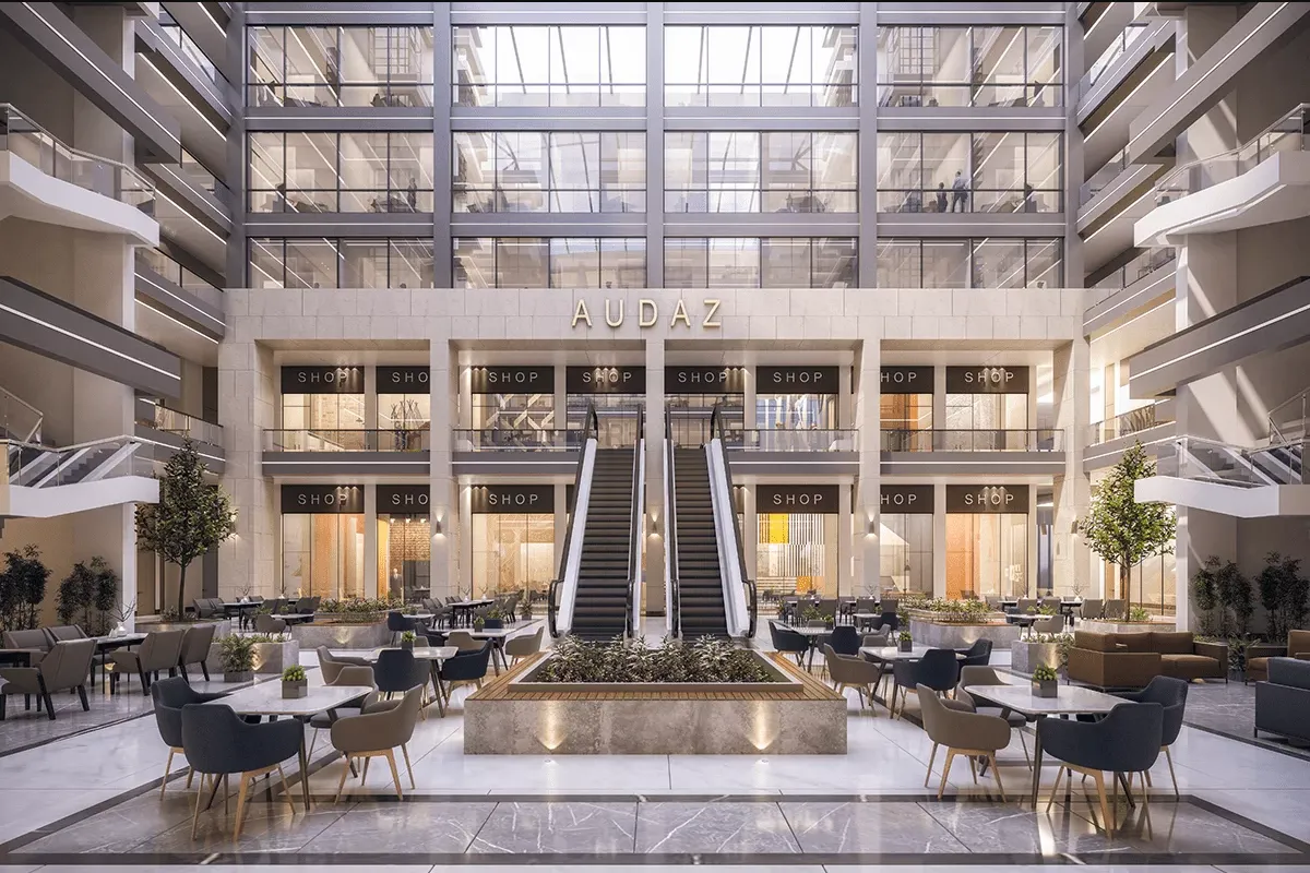 مكتب للبيع في أوداز في العاصمة الإدارية الجديدة بمساحة 0 م² تتكون من 0 غرف