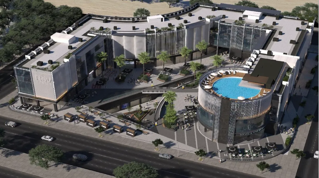 Office for sale in Revolve Mall in New Cairo of 63 m² with 0 bedrooms