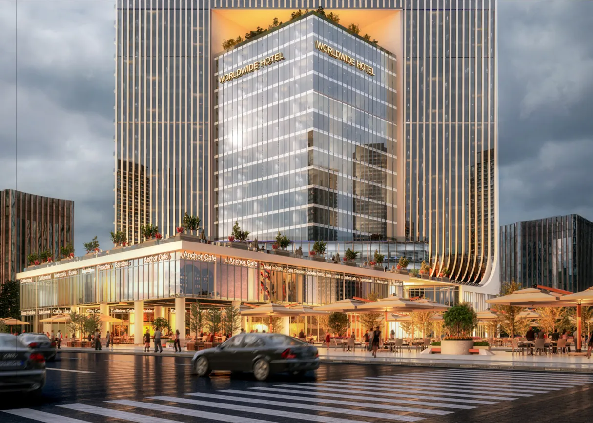 مكتب للبيع في مدن النهر الاخضر تاور في العاصمة الإدارية الجديدة بمساحة 0 م² تتكون من 0 غرف