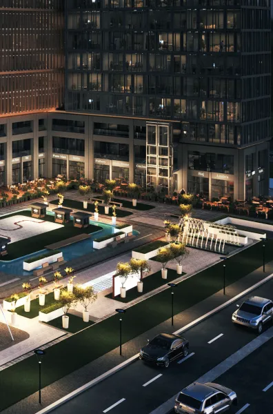 مكتب للبيع في ذا لوفت بلازا في العاصمة الإدارية الجديدة بمساحة 0 م² تتكون من 0 غرف